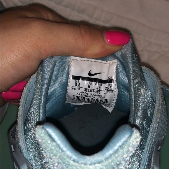 Blue Nike Air Huarache’s - Picture 6 of 7